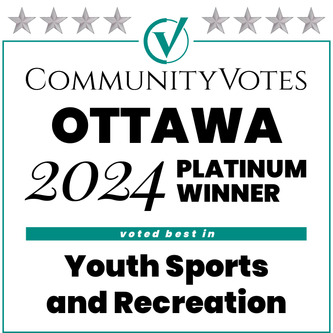 winners badge ottawa 2024 platinum youth sports and recreation